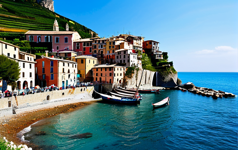 기후난민과 환경이주민의 차이 - Fishing Village & Rising Sea**

"A quaint, fully clothed Italian fishing village on the coast, with ...